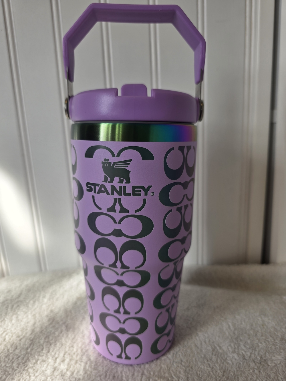 Stanley Lavender Insulated Tumbler with Handle 20 Oz